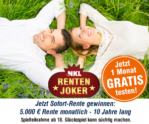 Jetzt Sofort-Rente gewinnen
