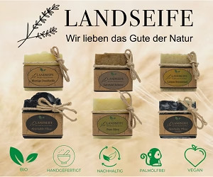 Handgefertigte Bio-Naturseifen