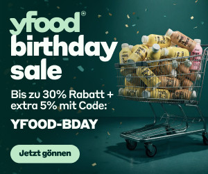 yfood feiert Geburtstag