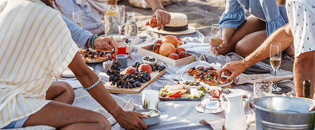 Picknick mal anders : Kreative Picknick-Ideen für den Sommer