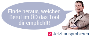 Finde heraus, welchen Beruf im ÖD das Tool dir empfiehlt!