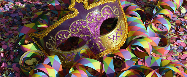 Fasching zuhause feiern : Karneval