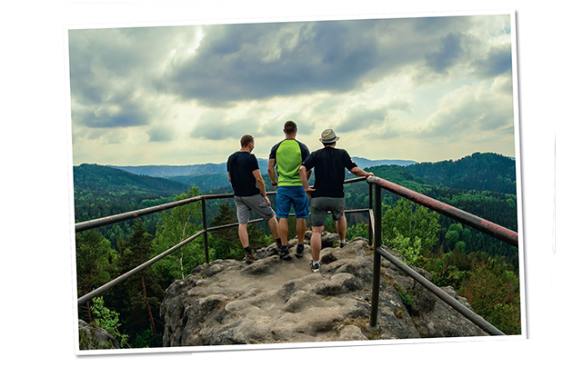 Wunderschöne Weitsicht am 